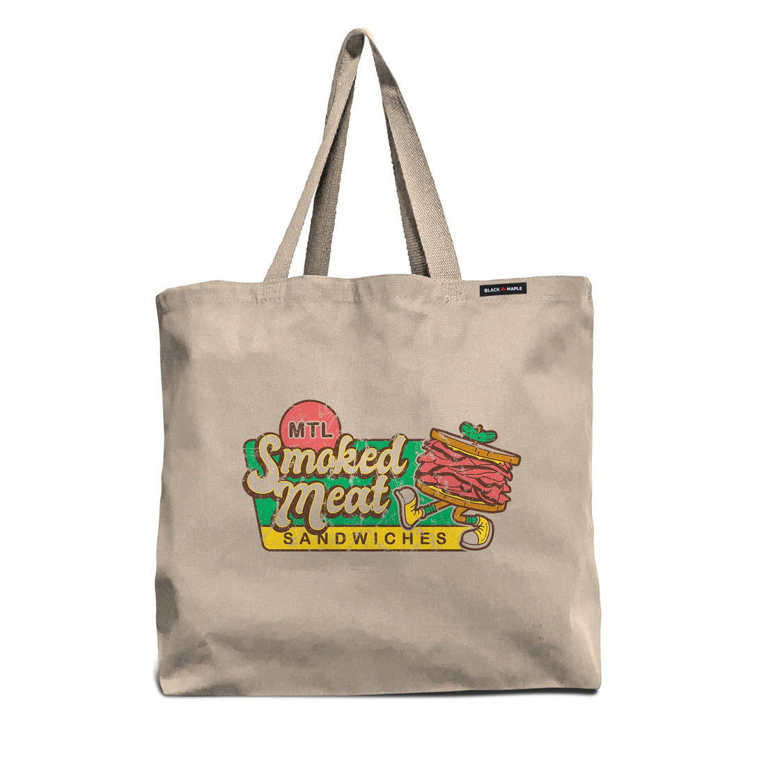 MTL Smoked Meat Sandwiches Tote Bag