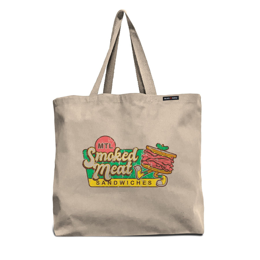 MTL Smoked Meat Sandwiches Tote Bag
