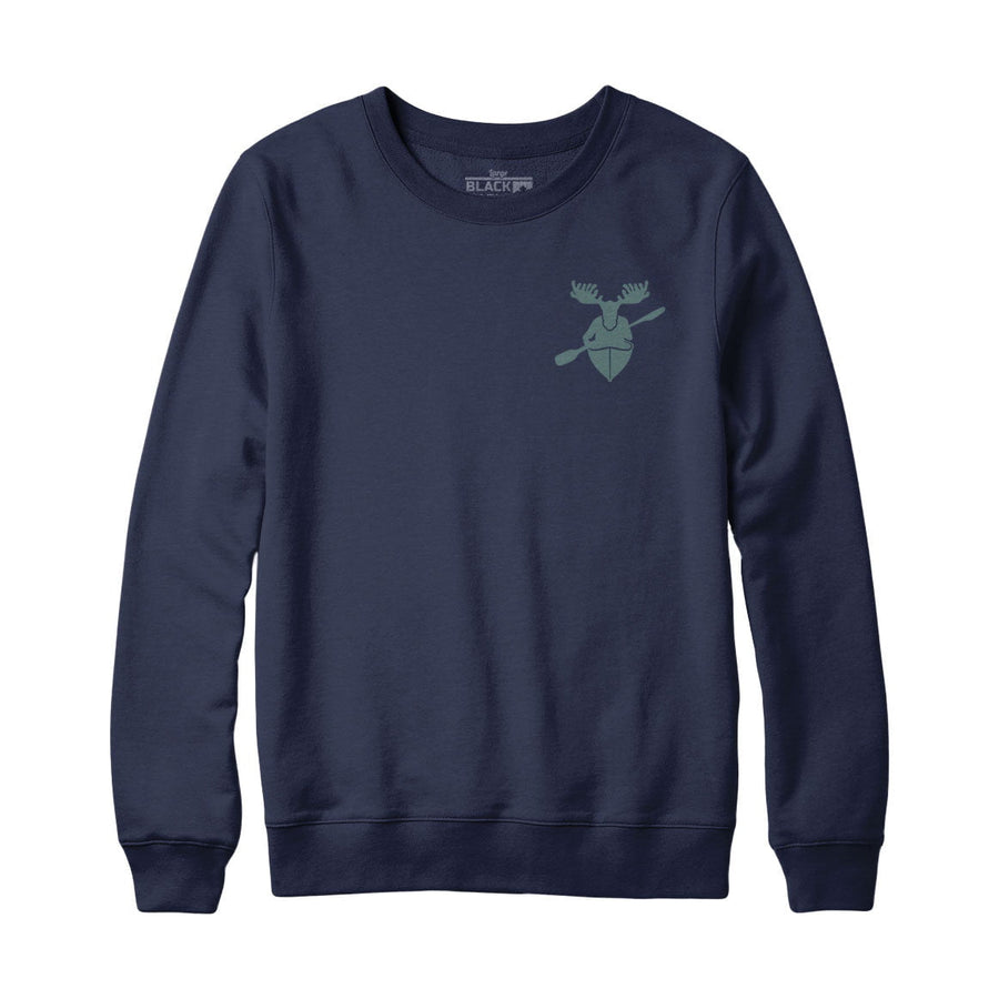 Moosey on Down the River Sweatshirt and Hoodie