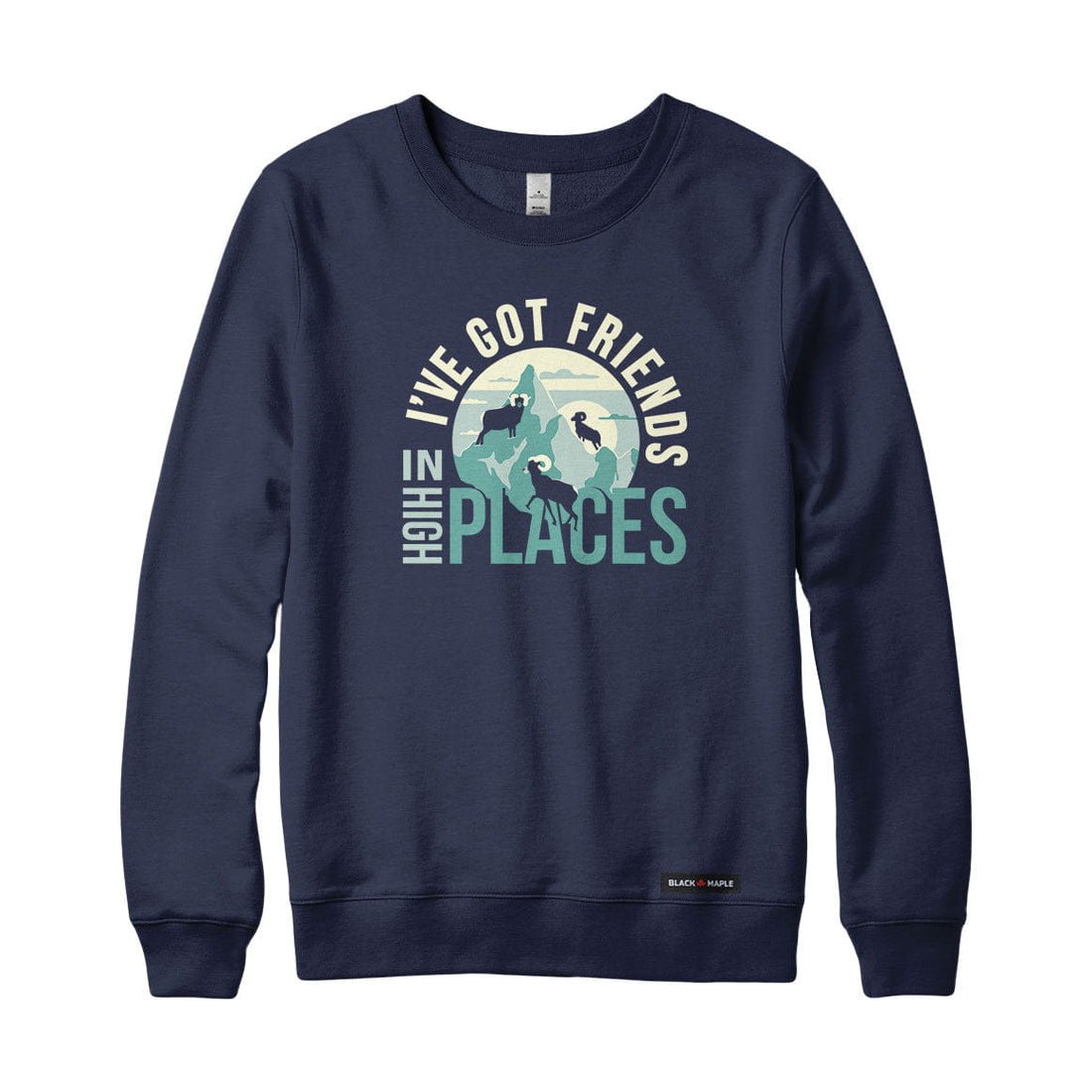 Mountain Bighorn Friends Sweatshirt or Hoodie