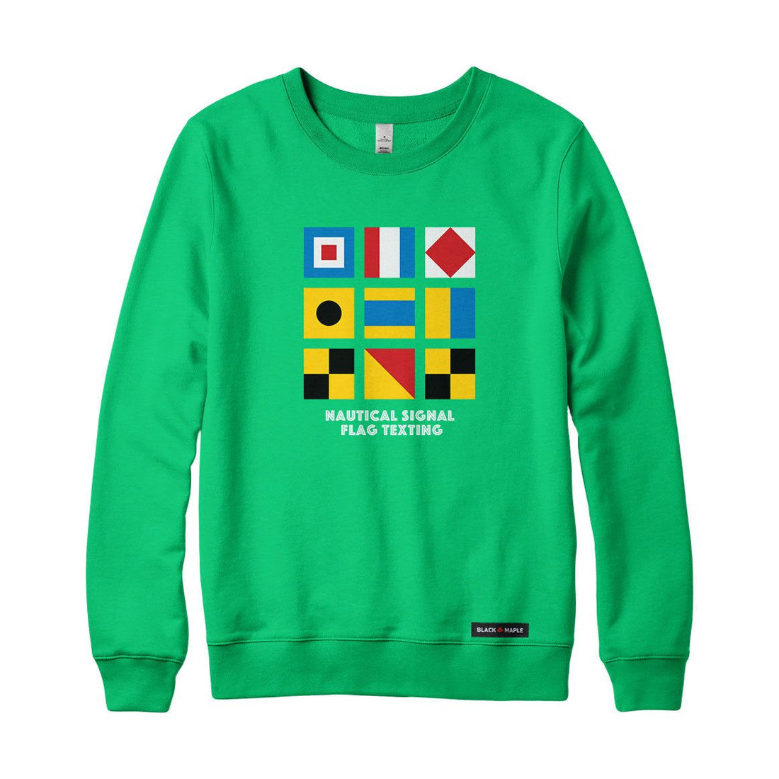 Nautical Signal Flag Texting Sweatshirt or Hoodie