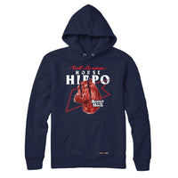 North American House Hippo Low Poly Bust Sweatshirt or Hoodie
