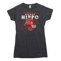 North American House Hippo Low Poly Bust T-shirt