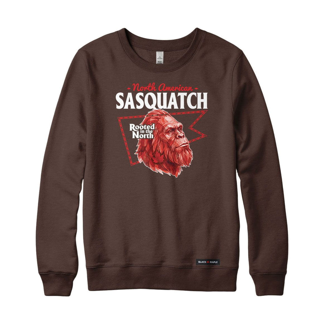 North American Sasquatch Low Poly Bust Sweatshirt or Hoodie