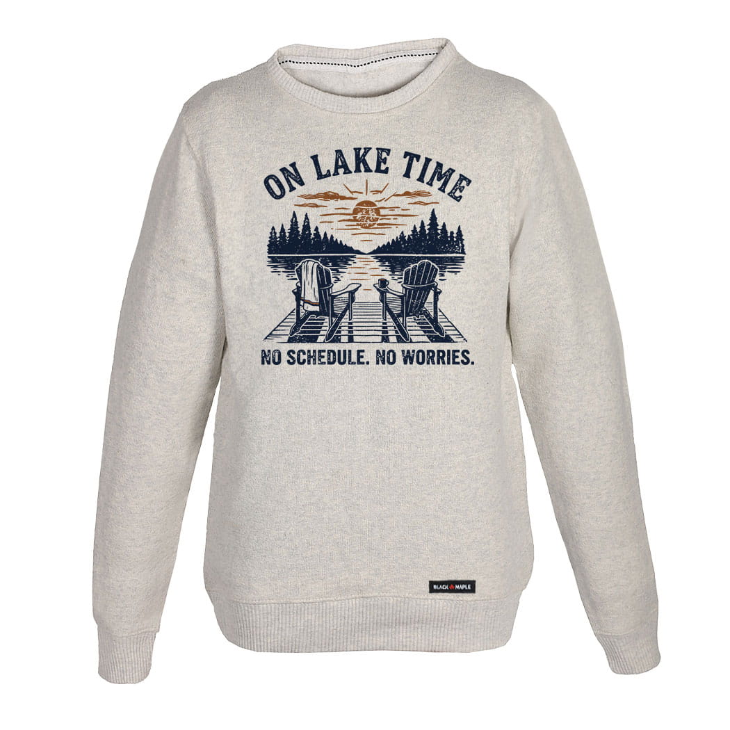 On Lake Time Nostalgia Nantucket Sweatshirt or Hoodie