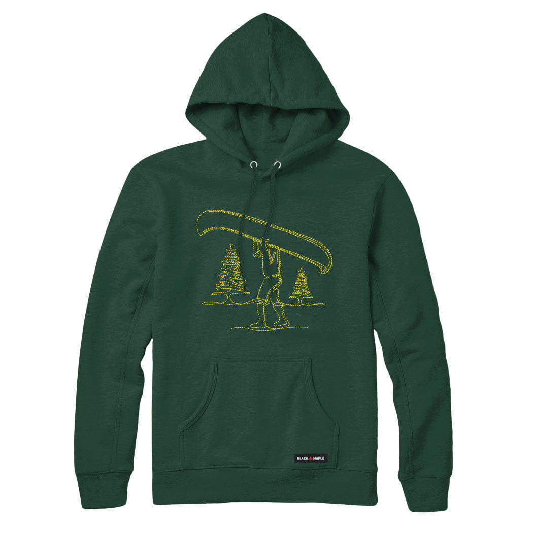 Portage Embroidery Pullover Hoodie