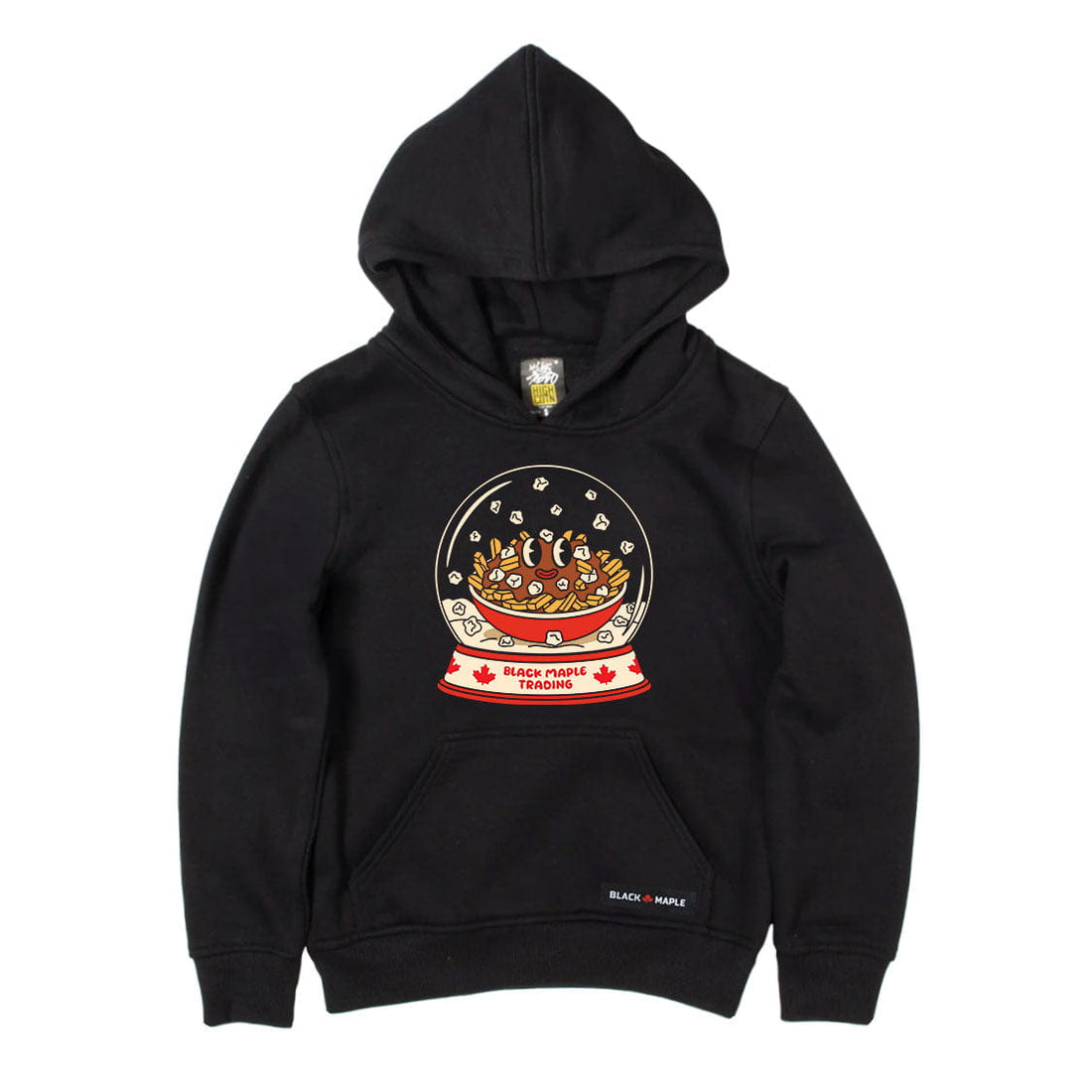 Poutine Snow Globe Kids Sweatshirt or Hoodie
