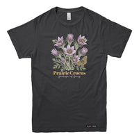 Prairie Crocus Wildflower T-shirt