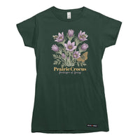 Prairie Crocus Wildflower T-shirt
