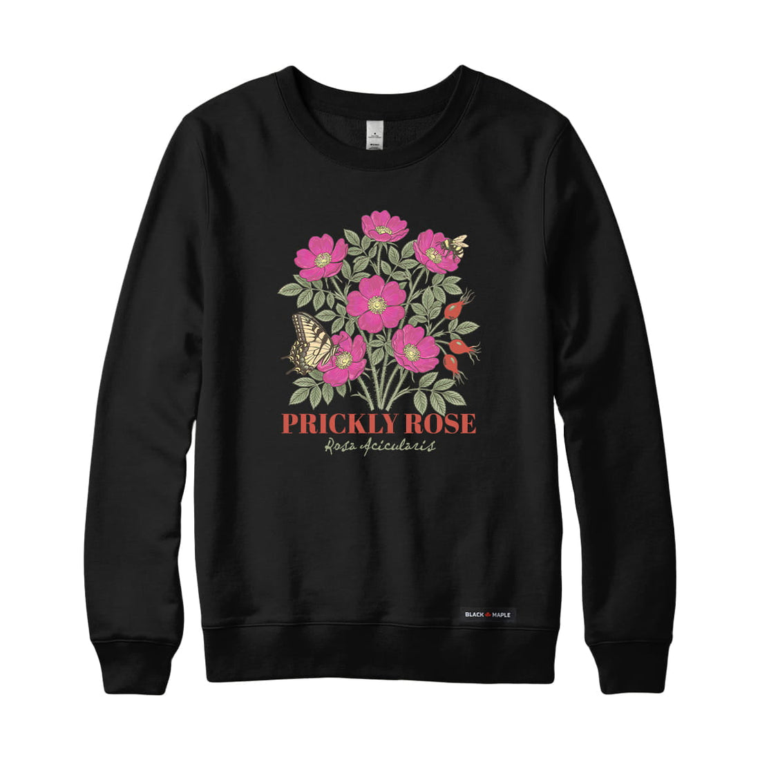 Prickly Rose Wildflower Sweatshirt