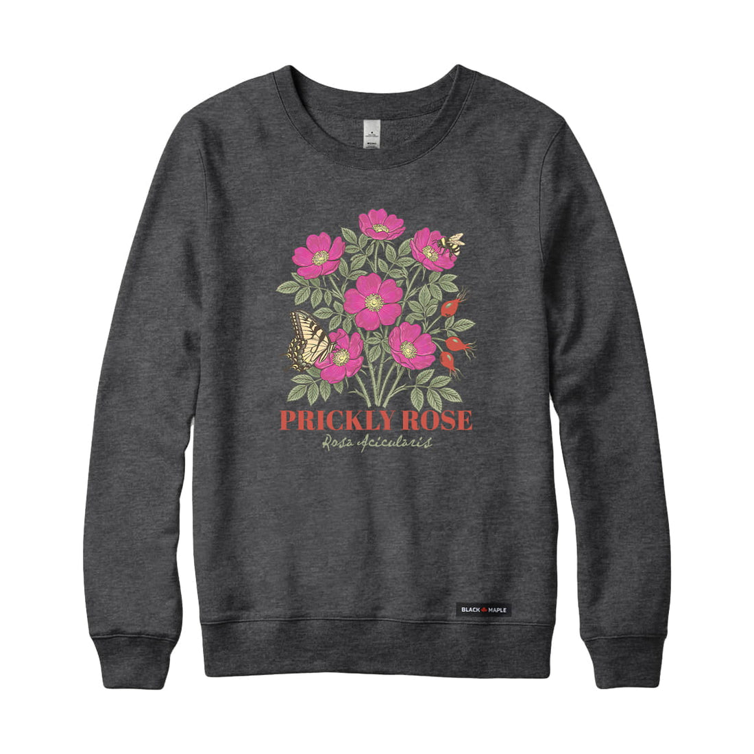 Prickly Rose Wildflower Sweatshirt