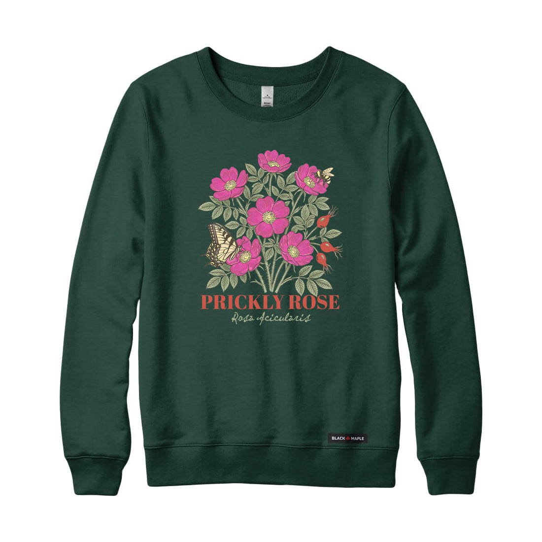 Prickly Rose Wildflower Sweatshirt