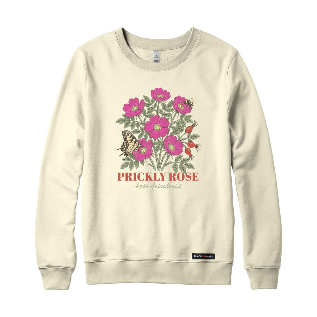 Prickly Rose Wildflower Sweatshirt