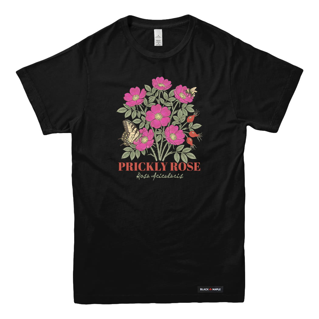 Prickly Rose Wildflower T-shirt