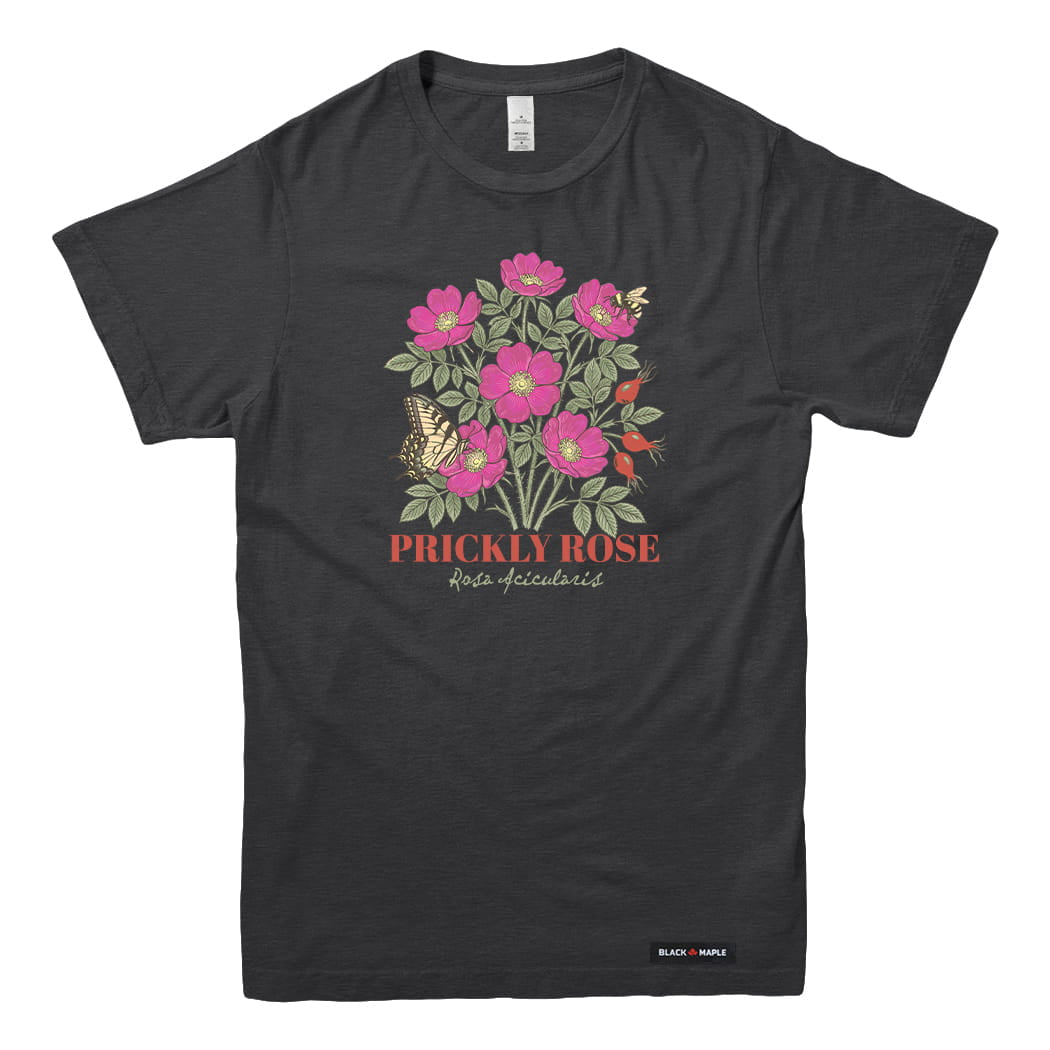 Prickly Rose Wildflower T-shirt