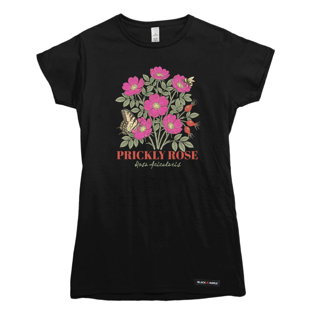 Prickly Rose Wildflower T-shirt