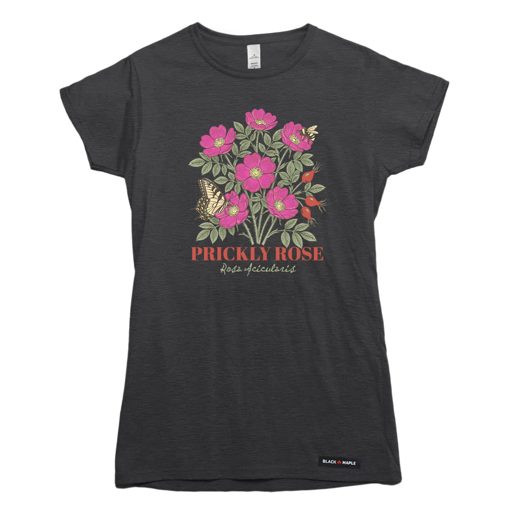 Prickly Rose Wildflower T-shirt