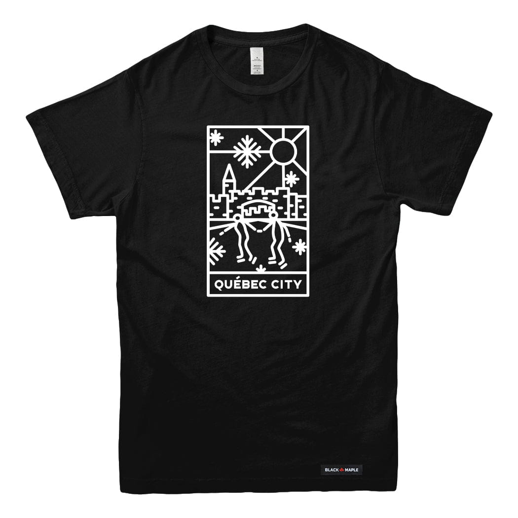 Quebec City Stained Glass T-shirt
