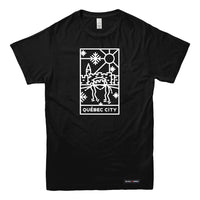 Quebec City Stained Glass T-shirt