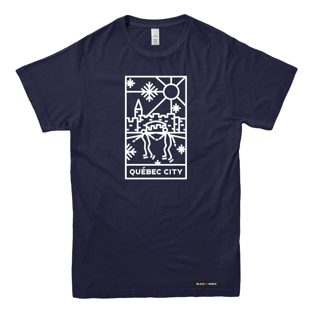 Quebec City Stained Glass T-shirt