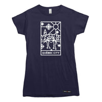 Quebec City Stained Glass T-shirt