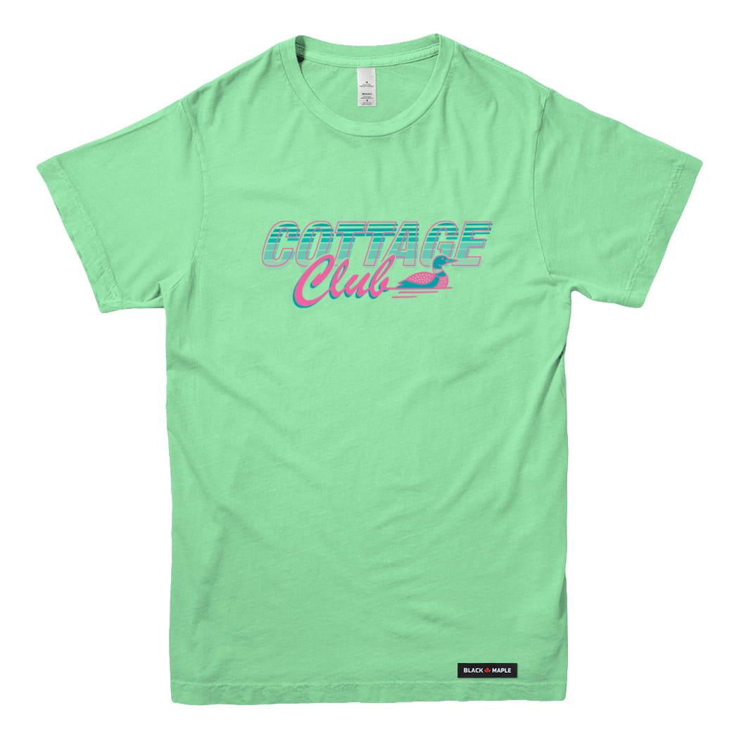 Retro Cottage Club T-shirt
