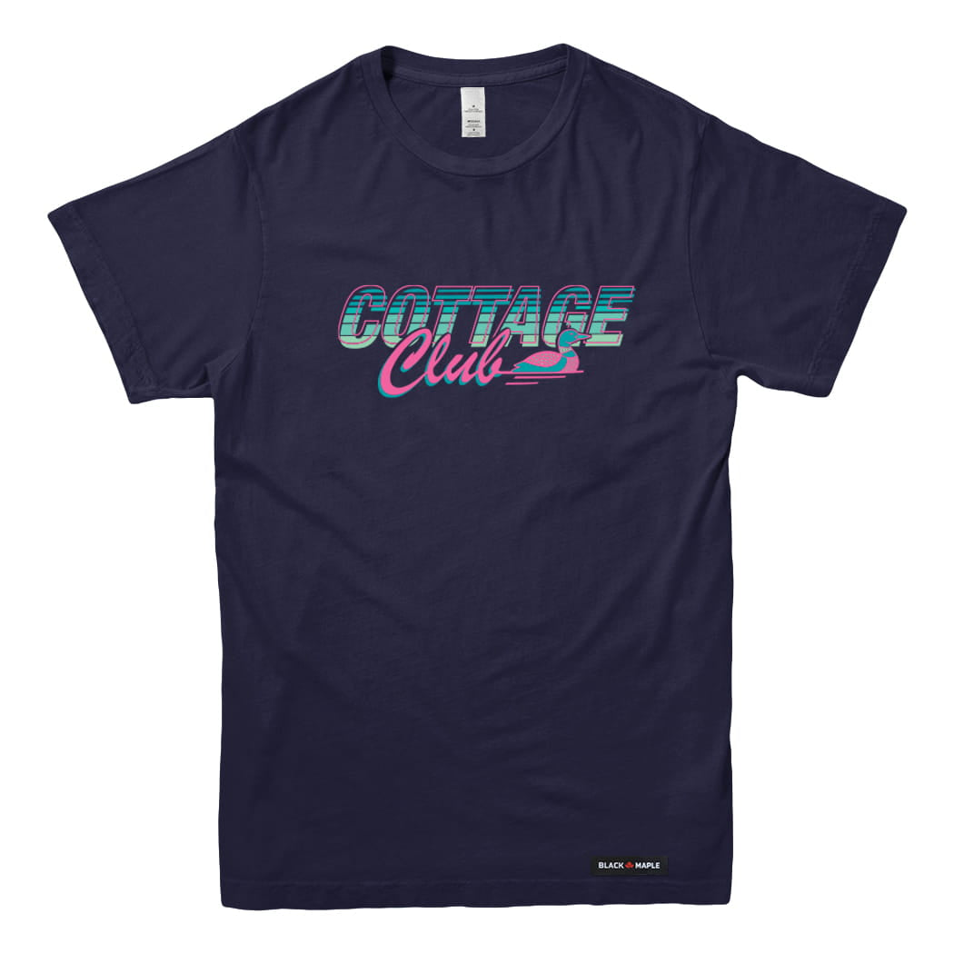 Retro Cottage Club T-shirt
