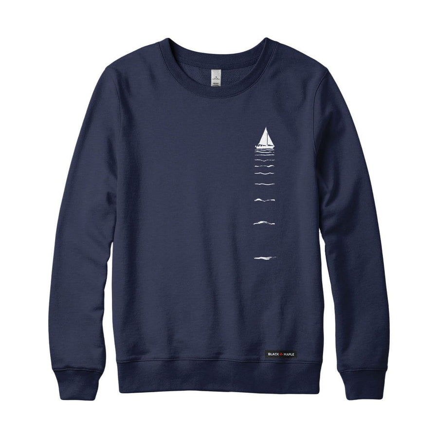 Sailboat Reflection Crewneck Sweatshirt
