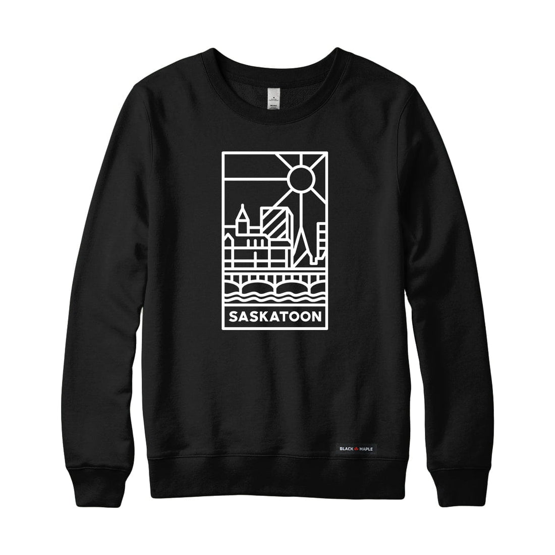 Saskatoon Stained Glass Sweatshirt