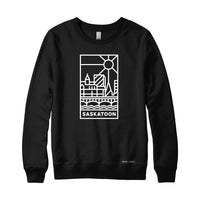 Saskatoon Stained Glass Sweatshirt