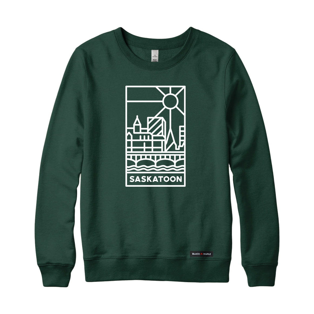 Saskatoon Stained Glass Sweatshirt