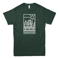 Saskatoon Stained Glass T-shirt