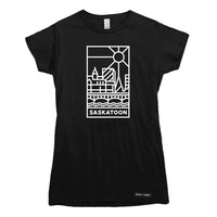Saskatoon Stained Glass T-shirt