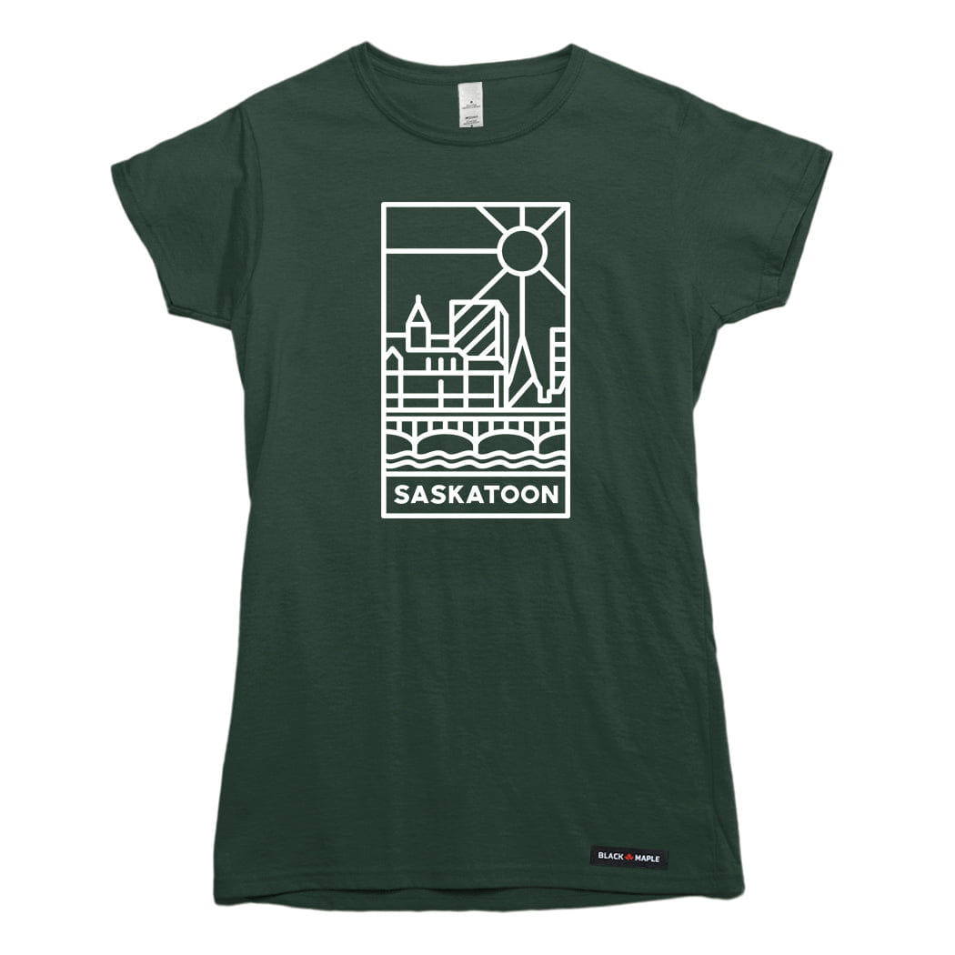 Saskatoon Stained Glass T-shirt
