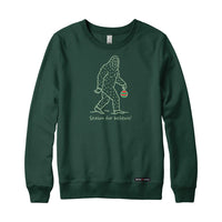 Season for Believin Christmas Sasquatch Crewneck Sweatshirt