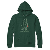 Season for Believin Christmas Sasquatch Hoodie