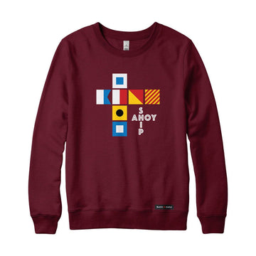 Ship Ahoy Signal Flags Sweatshirt or Hoodie