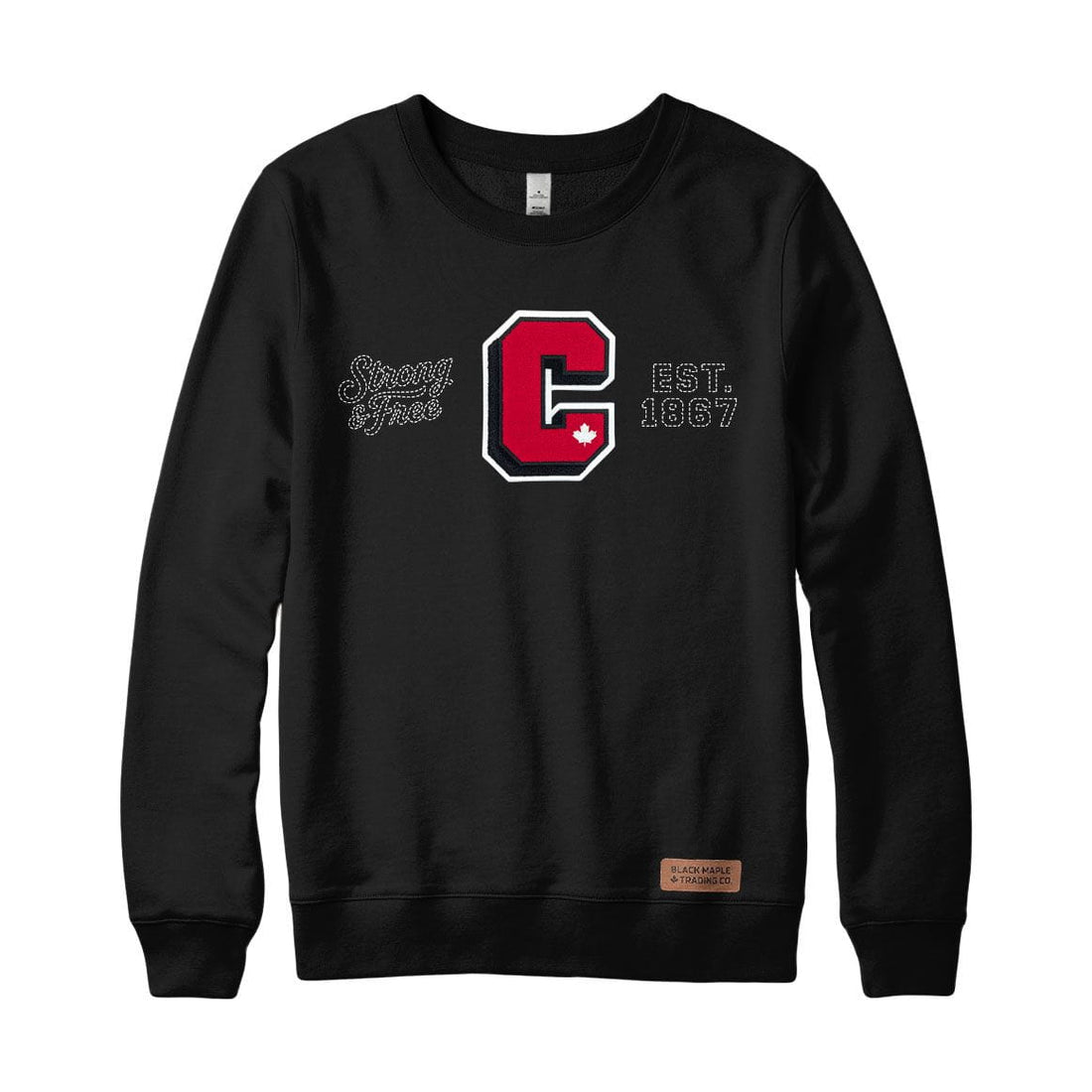 Strong and Free Heritage Letter C Crewneck Sweatshirt