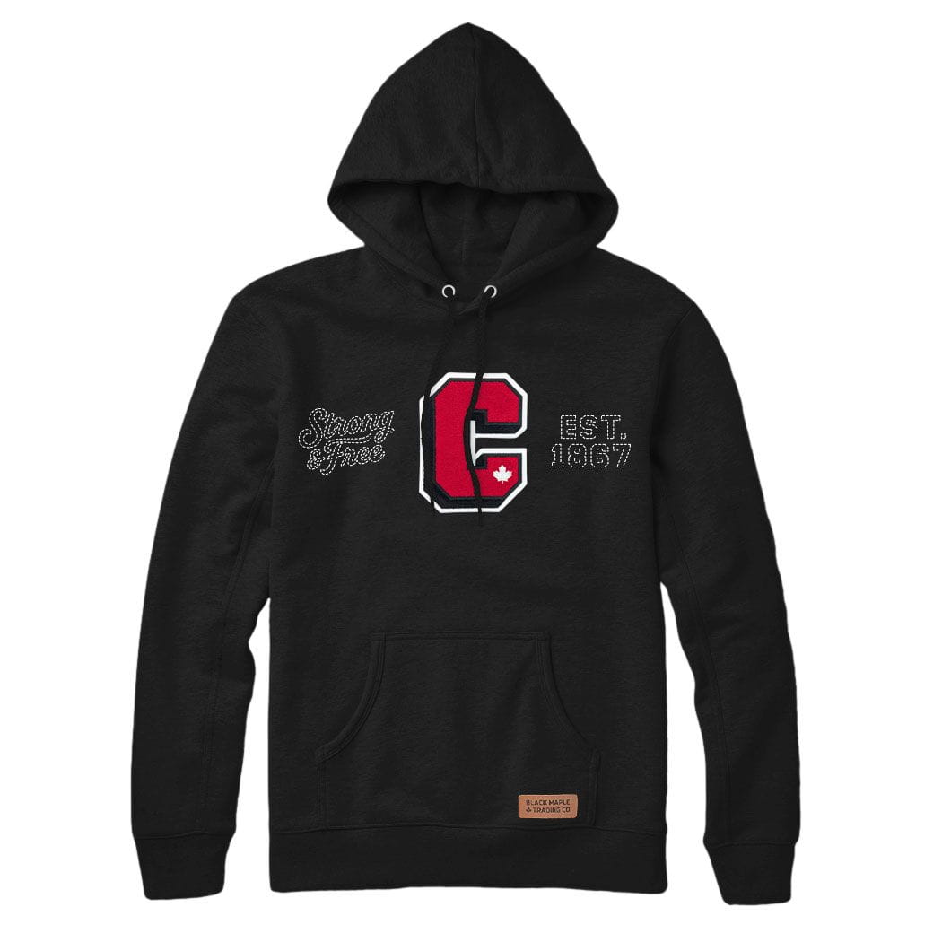 Strong and Free Heritage Letter C Hoodie