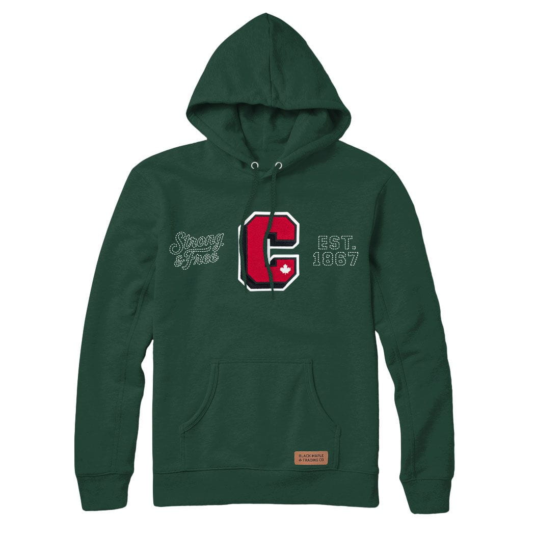 Strong and Free Heritage Letter C Hoodie