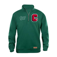 Strong and Free Heritage Letter C Quarter Zip Sweatshirt
