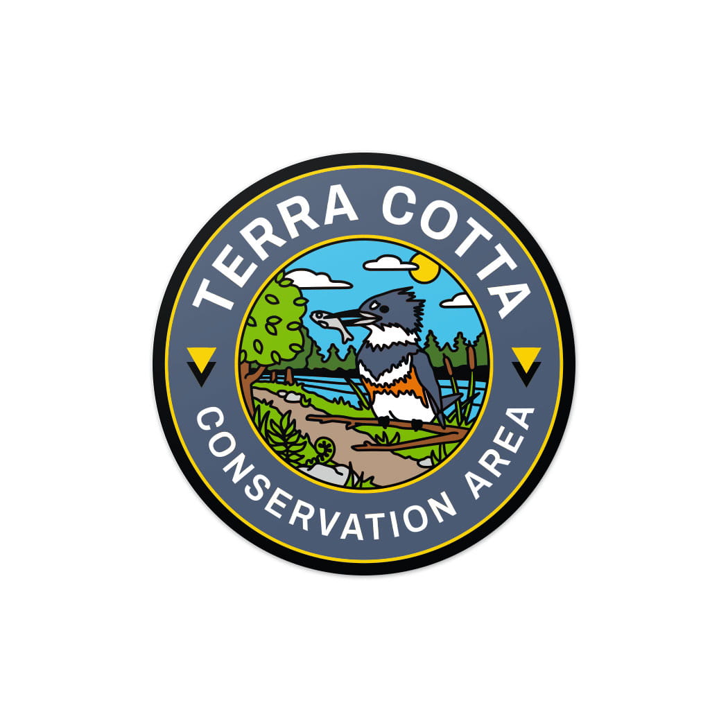Terra Cotta Park High Tack Vinyl Sticker