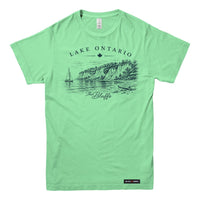 The Bluffs Lake Ontario Mens T-shirt
