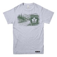 Trans-Canada Highway Mountain Scenic Road Trip T-shirt