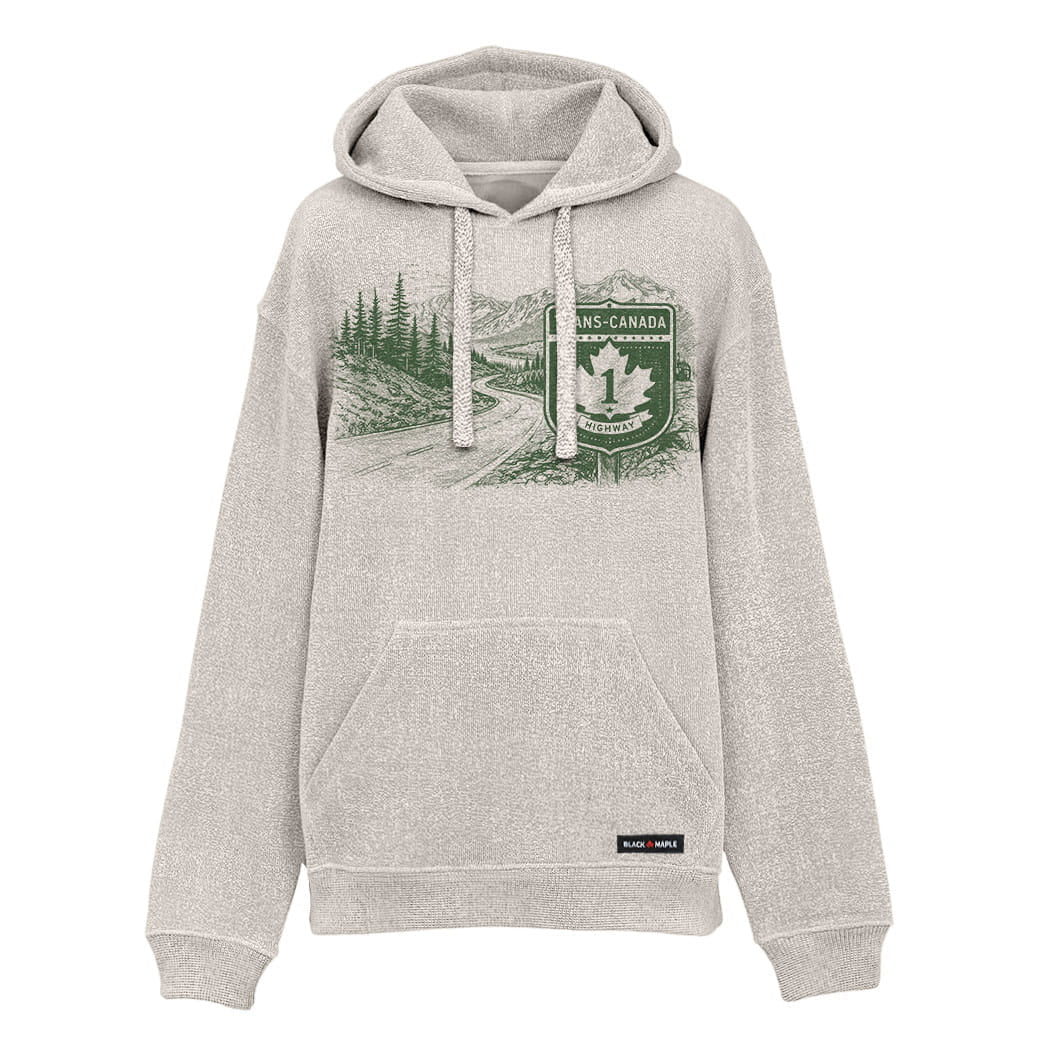 Trans-Canada Highway Mountain Scenic Road Trip Nantucket Sweatshirt or Hoodie