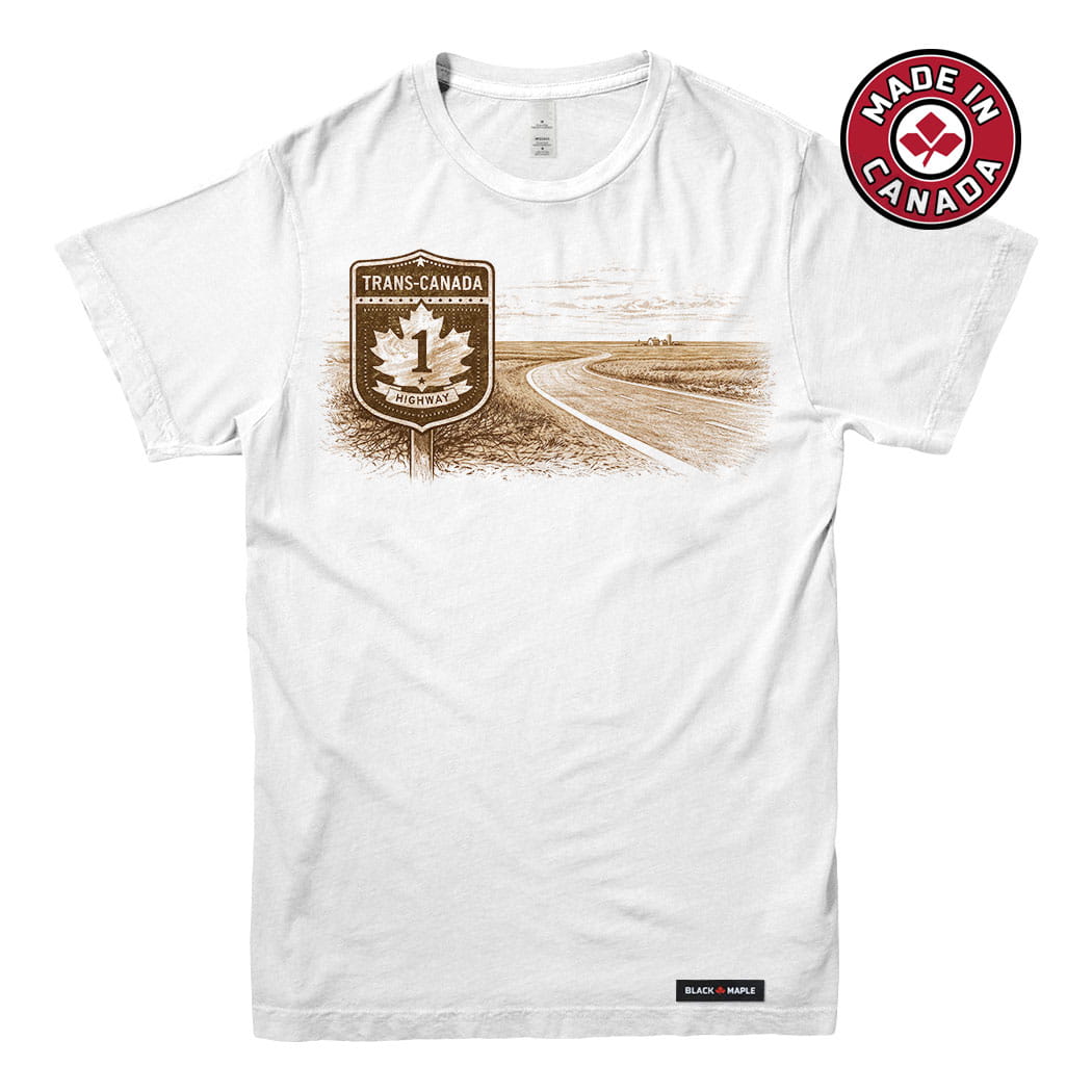 Trans-Canada Highway Prairies Road Trip T-shirt