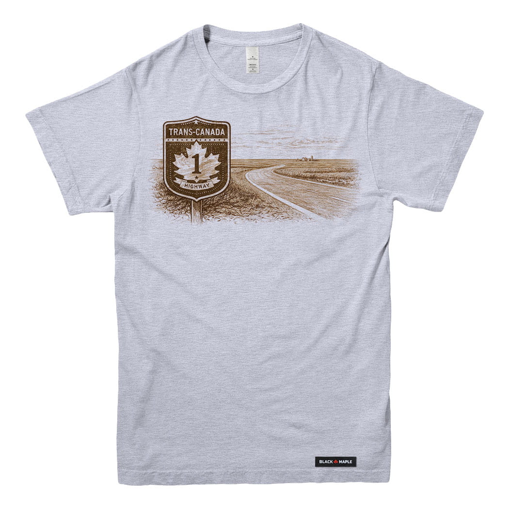 Trans-Canada Highway Prairies Road Trip T-shirt