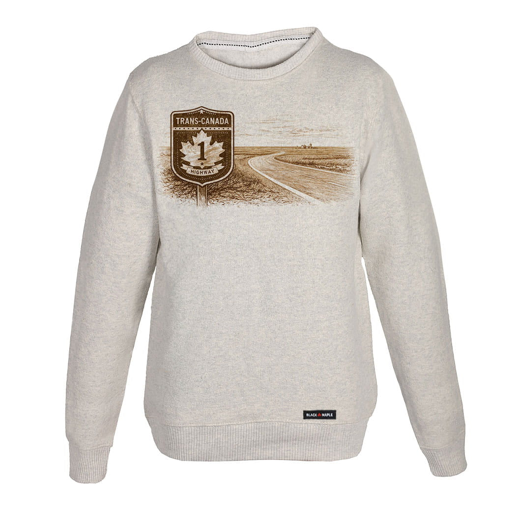Trans-Canada Highway Prairies Road Trip Nantucket Sweatshirt or Hoodie