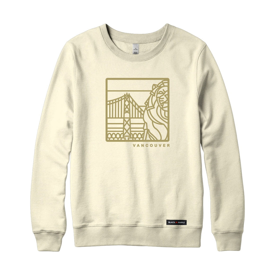 Vancouver Stained Glass Landmark Sweatshirt or Hoodie