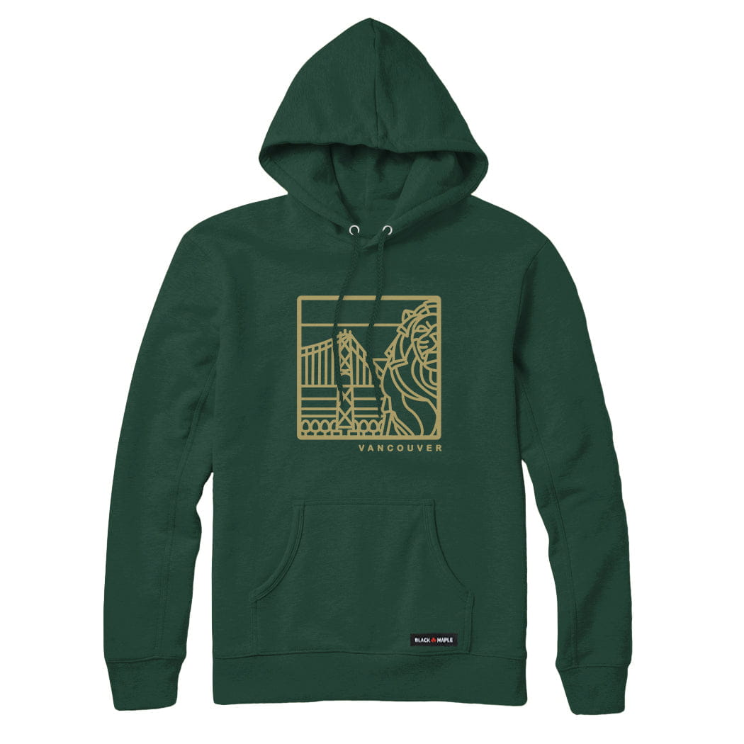 Vancouver Stained Glass Landmark Sweatshirt or Hoodie